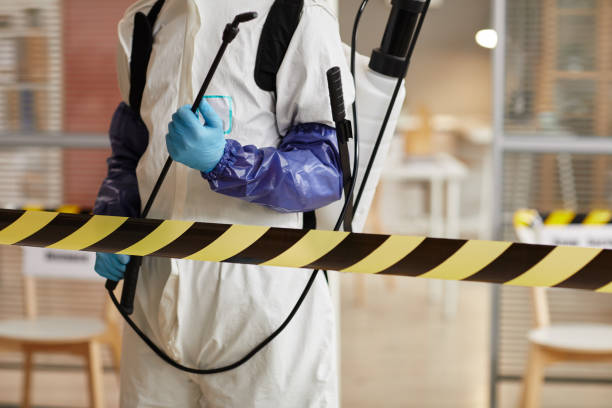 Professional Blood Cleanup technician working in Markham, TX